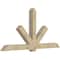 Ekena Millwork Kennewick Rough Sawn Timber Gable Bracket, Douglas Fir, 96"W x 48"H x 6"D x 6"F, 12/12 Pitch GBW096X48X0606KEN00RDF - alternate 4